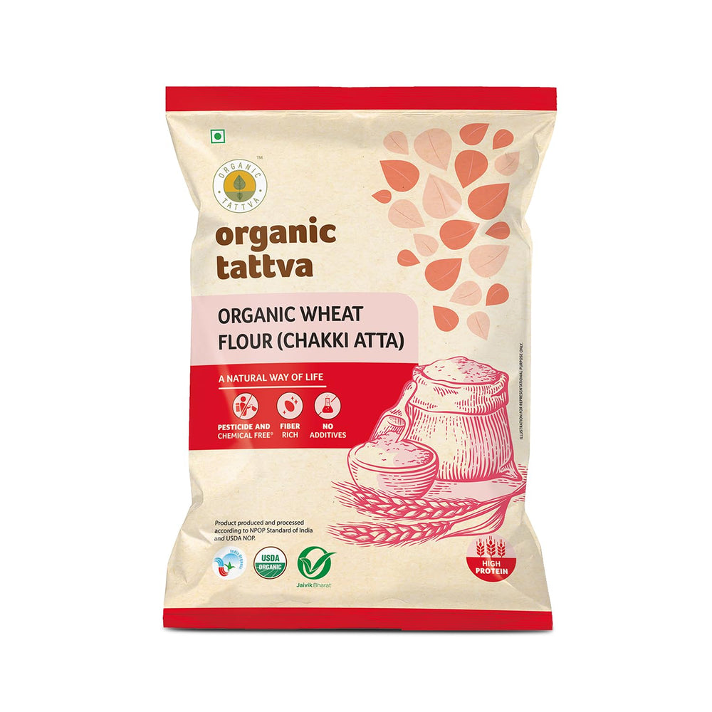 Organic Tattva Whole Wheat Flour 1kg