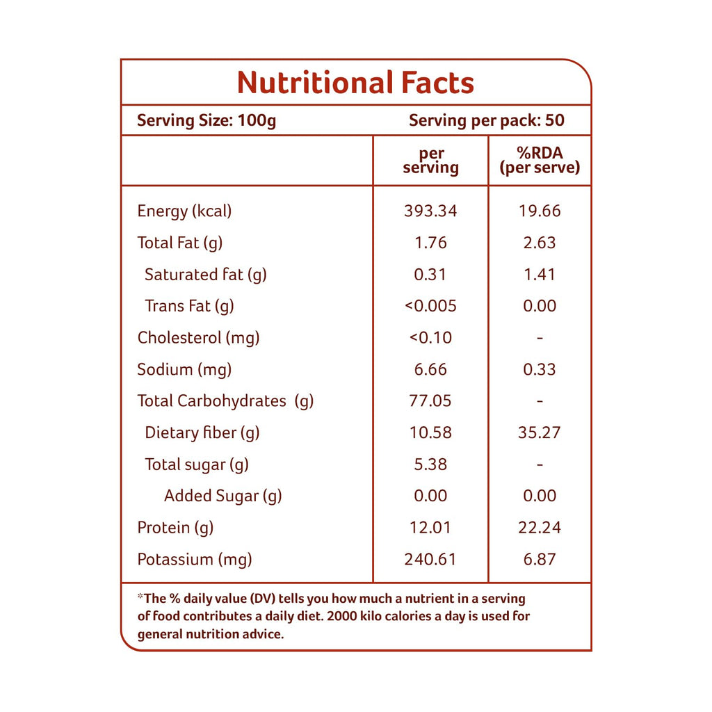 Organic Tattva Whole Wheat Flour 1kg