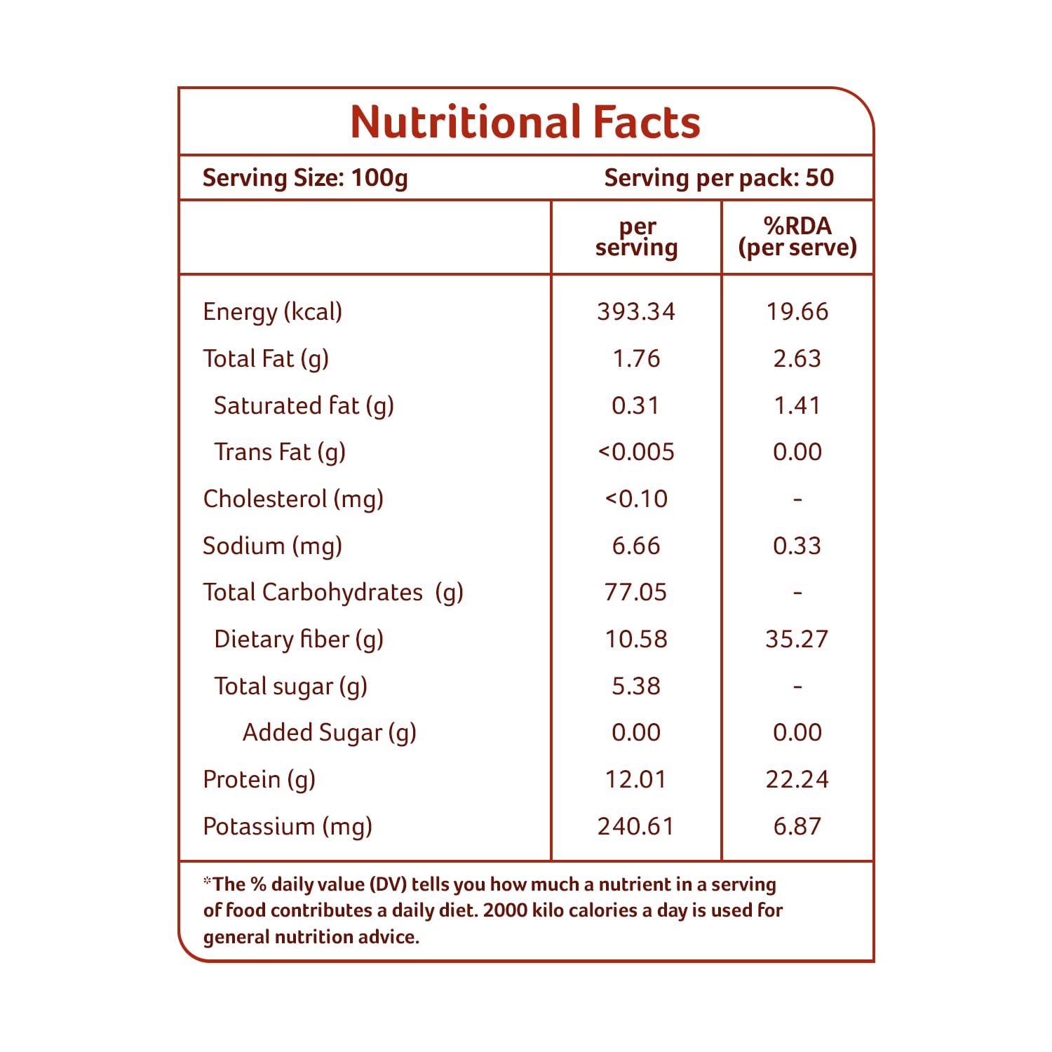 Organic Tattva Whole Wheat Flour 1kg