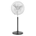 Orient Electric 450mm Tornado Pedestal Fan for home | Powerful Motor, High Air Delivery |3-Speed Control, High Speed Stand Fan | Metal Body, Telescopic Arrangement| 2 Years Warranty by Orient | Chrome