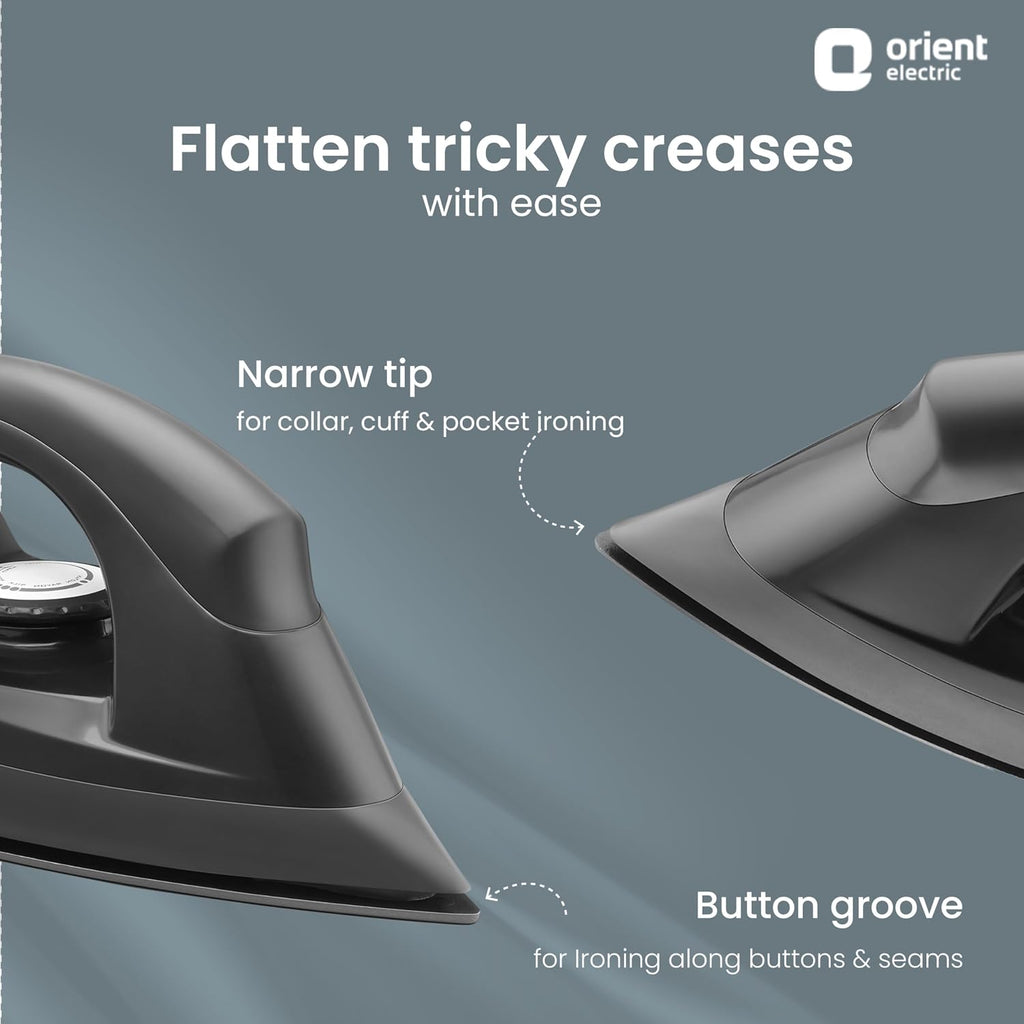 Orient Electric Fabriglide 1000W Electric Dry Iron