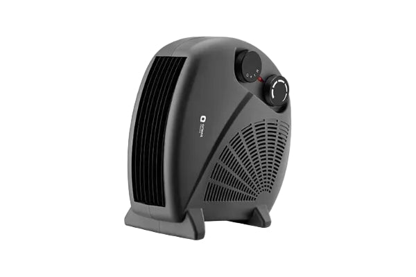 Orient Electric New Areva Portable Room Heater for Home | Dual Heating Mode (2000/1000 W) | Advanced Overheat Protection | Room Heater for Winter | 1-year Replacement Warranty | Black