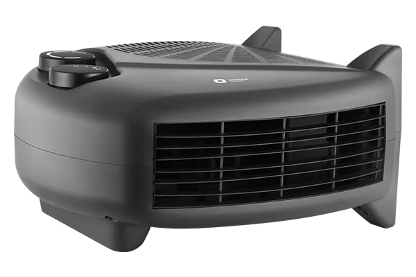 Orient Electric New Areva Portable Room Heater for Home | Dual Heating Mode (2000/1000 W) | Advanced Overheat Protection | Room Heater for Winter | 1-year Replacement Warranty | Black