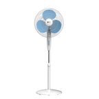 Orient Electric Stand 81 400 MM Pedestal Fans | 100% Copper Motor, High Air Delivery | Millitary Grade Guard | 3 Speed Control, Adjustable Height| Stand Fan for Home |2 Year Warranty by Orient | Blue
