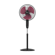 Orient Electric Stand 87 400 MM Pedestal Fans | 100% Copper Motor, High Air Delivery | Millitary Grade Guard | 3 Speed Control, Adjustable Height| Stand Fan for Home |2 Year Warranty by Orient | Red