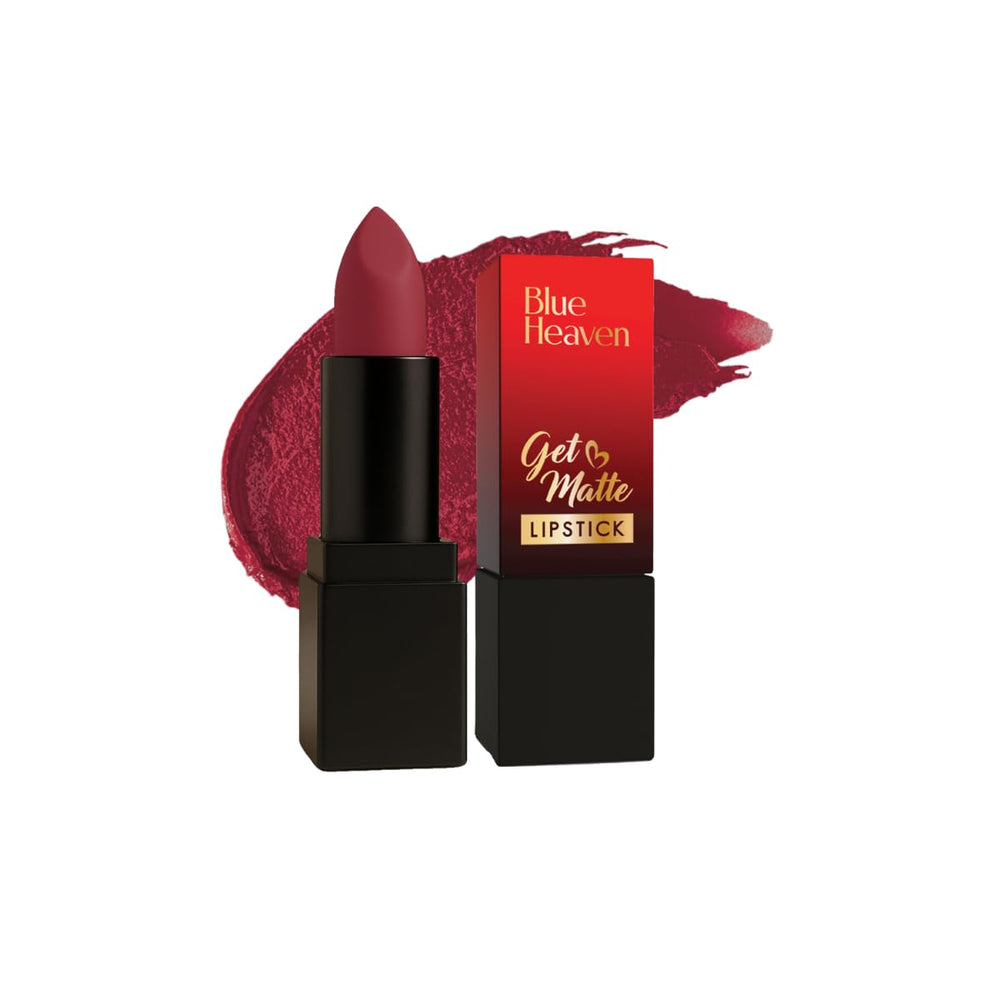 Blue Heaven Get Matte Lipstick | Soft Matte Finish