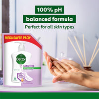 Dettol Liquid Hand wash, Sensitive, 1350ml