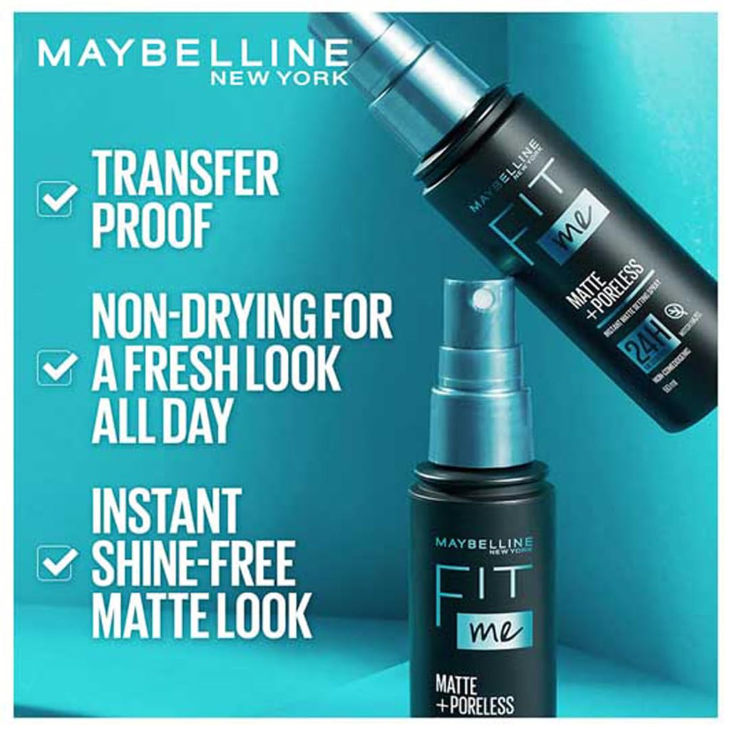 Maybelline New York Setting Spray, Transfer-proof, 24H
