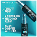 Maybelline New York Setting Spray, Transfer-proof, 24H