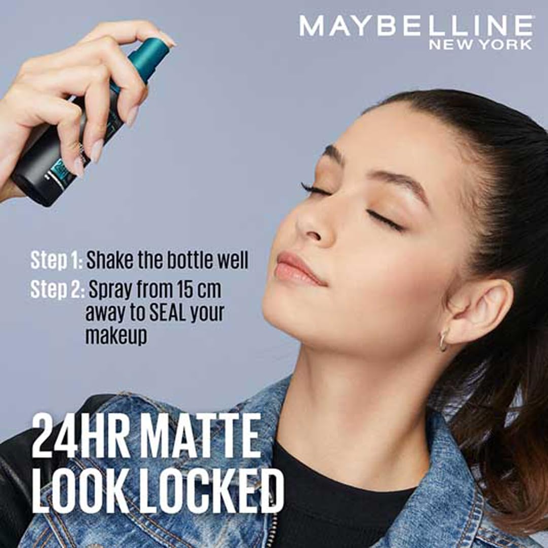 Maybelline New York Setting Spray, Transfer-proof, 24H