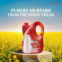 Patanjali Kachi Ghani Mustard Oil 5L