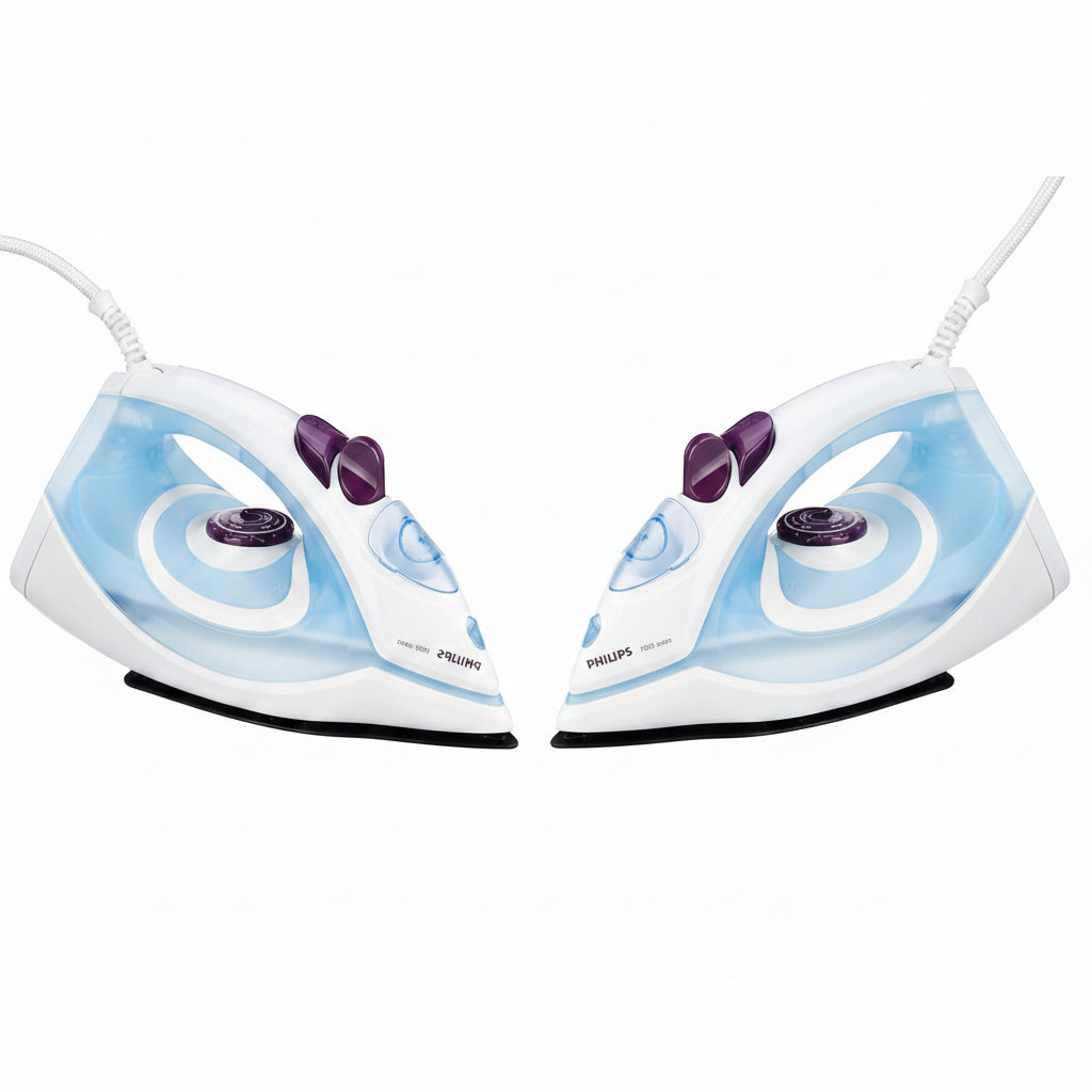 PHILIPS GC1905 1440-Watt Steam Iron with Spray (Blue) (Pack of 2)