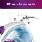 PHILIPS GC1905 1440-Watt Steam Iron with Spray (Blue) (Pack of 2)