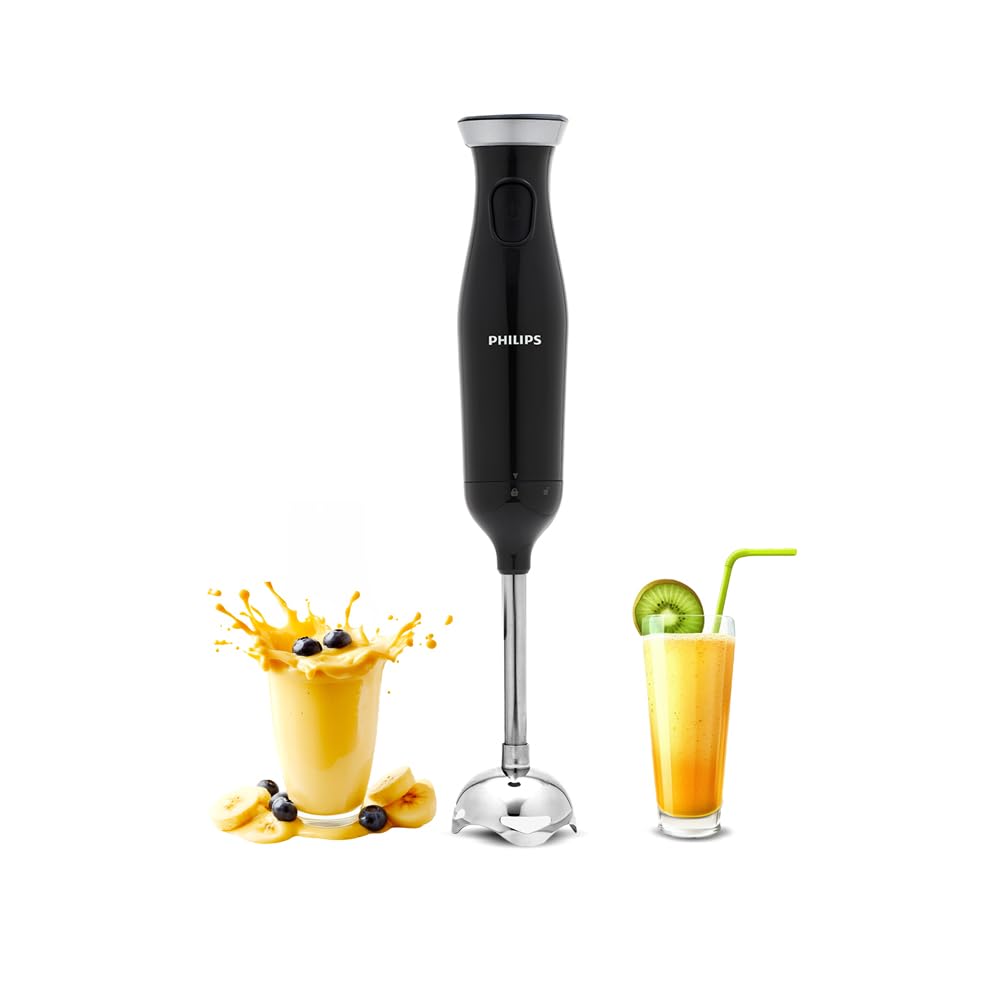 PHILIPS HL1681 Hand Blender |Powerful 300W Motor with Rust free steel arm |Easy single trigger operation | 2year warranty