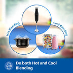 PHILIPS HL1681 Hand Blender |Powerful 300W Motor with Rust free steel arm |Easy single trigger operation | 2year warranty
