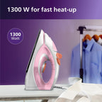 PHILIPS Plastic Gc1920/28 1300 Watts Non-Stick Soleplate Steam Iron