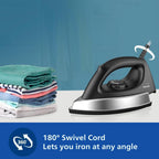 PHILIPS Stainless_Steel Heavyweight Dry Iron Gc181/8-1000 Watts Power