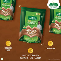 Tata Sampann Pistachios Roasted & Salted, Pista, 200g