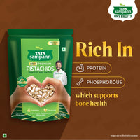 Tata Sampann Pistachios Roasted & Salted, Pista, 200g