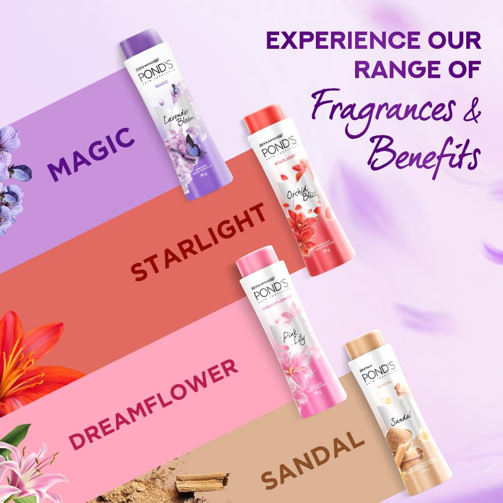 POND'S Magic Freshness Talc with Acacia Honey|| 100 g