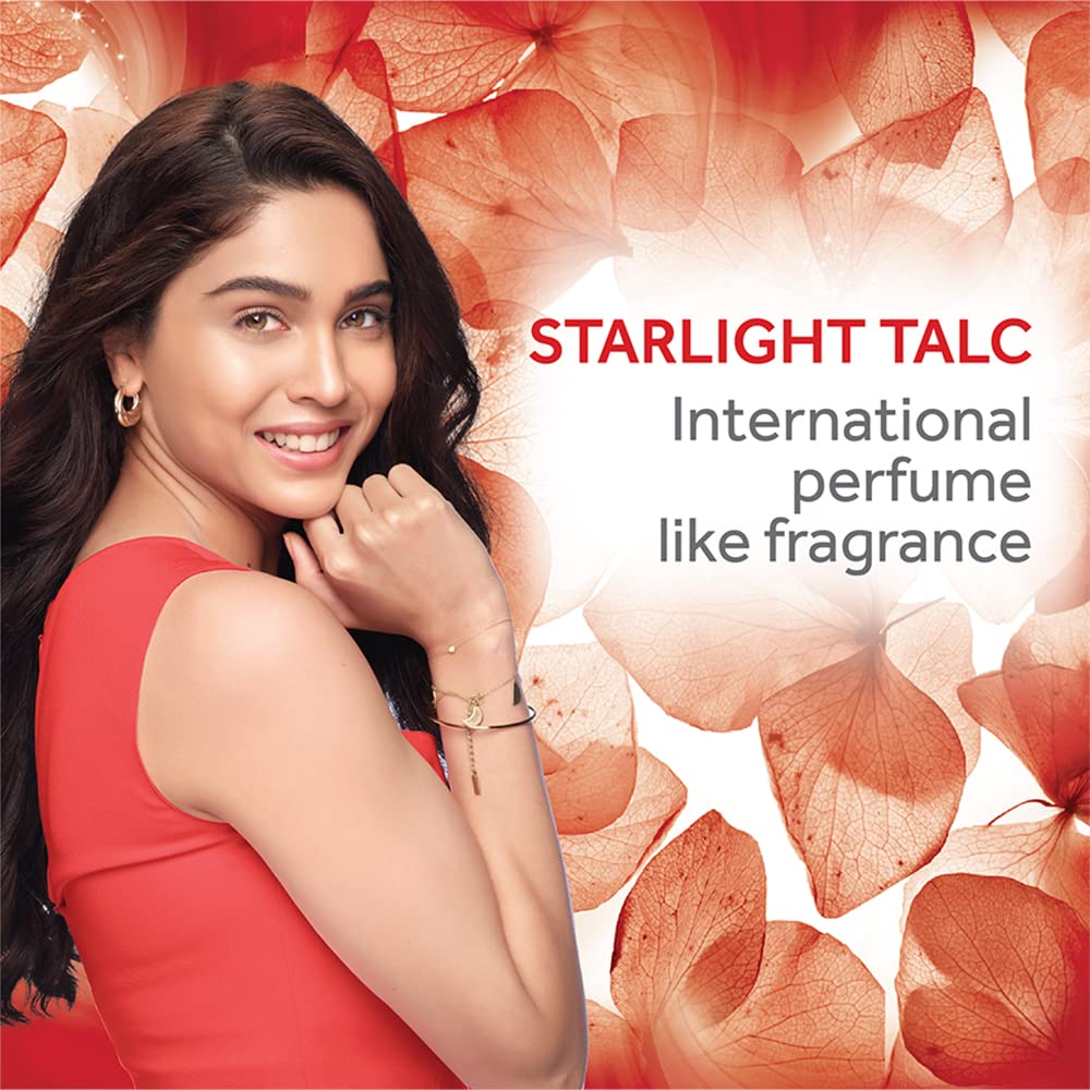 POND'S Starlight Perfumed Talc Powder|| Orchid & Jasmin Notes|| 300 g