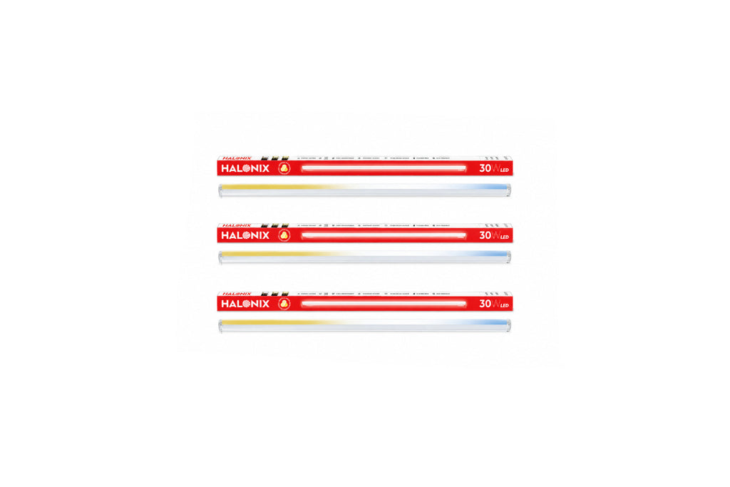 Halonix 30 Watt 3-in-1 LED Tube Light | 3 Color LED Batten | White, Warm Yellow & Off-White Lighting Modes | High Brightness Tube Light | Pack of 3