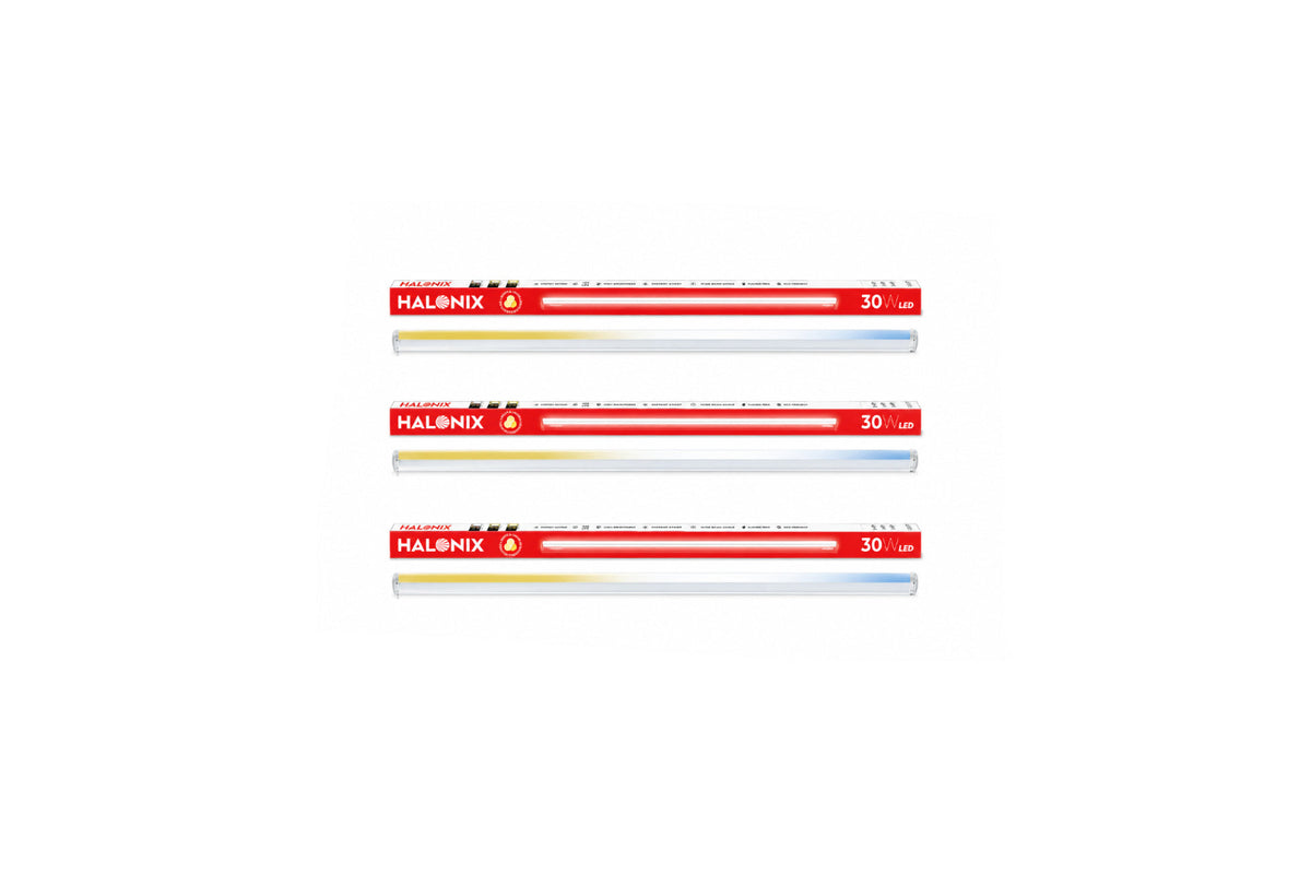 Halonix 30 Watt 3-in-1 LED Tube Light | 3 Color LED Batten | White, Warm Yellow & Off-White Lighting Modes | High Brightness Tube Light | Pack of 3