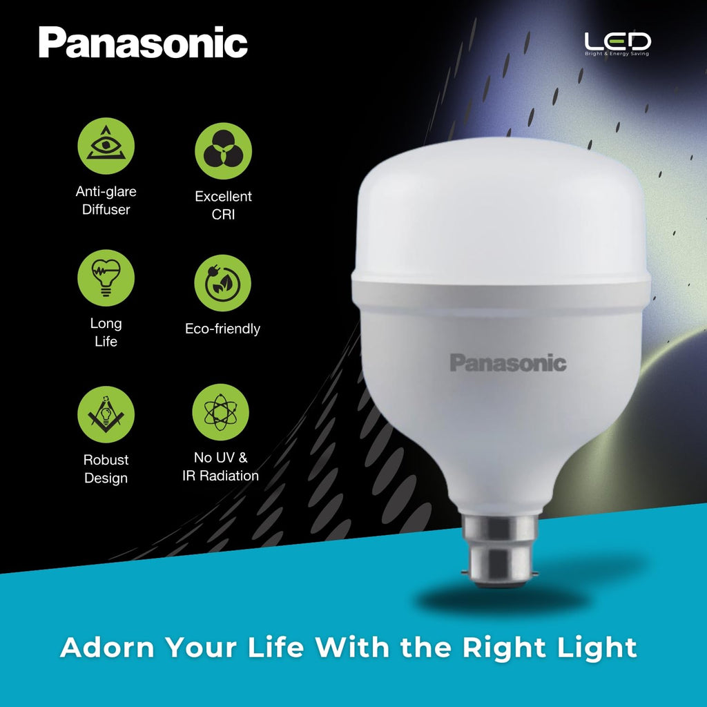 Panasonic 30W B22 LED Cool Day Light Bulb, Pack of 1