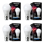 Panasonic 9 Watt Motion Sensor B22 Led Bulb for Home with 3 Mtr Radius Sensor Area, Auto Off After 15 Sec, 1 Yr Warranty (Pk4)