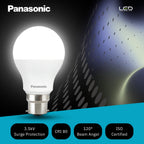 Panasonic Dura Saver 12W Bulb, B22 LED Bulb Base For Home & Office, 1 Year Warranty, Energy Efficiet, 6500K Cool Daylight (Pack of 4)