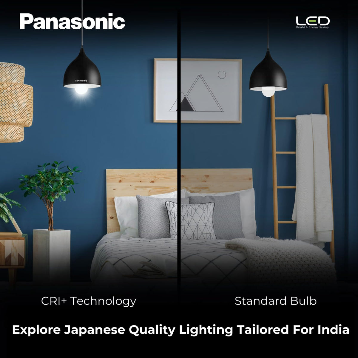Panasonic Dura Saver 12W Bulb, B22 LED Bulb Base For Home & Office, 1 Year Warranty, Energy Efficiet, 6500K Cool Daylight (Pack of 2)