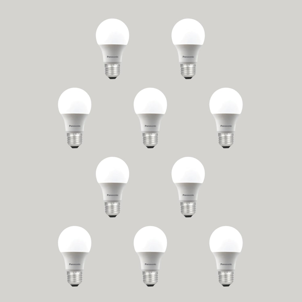Panasonic Dura Saver 9W Bulb, E27 LED Bulb Base For Home & Office, 1 Year Warranty, Energy Efficiet, 6500K Cool Daylight (Pack of 10)