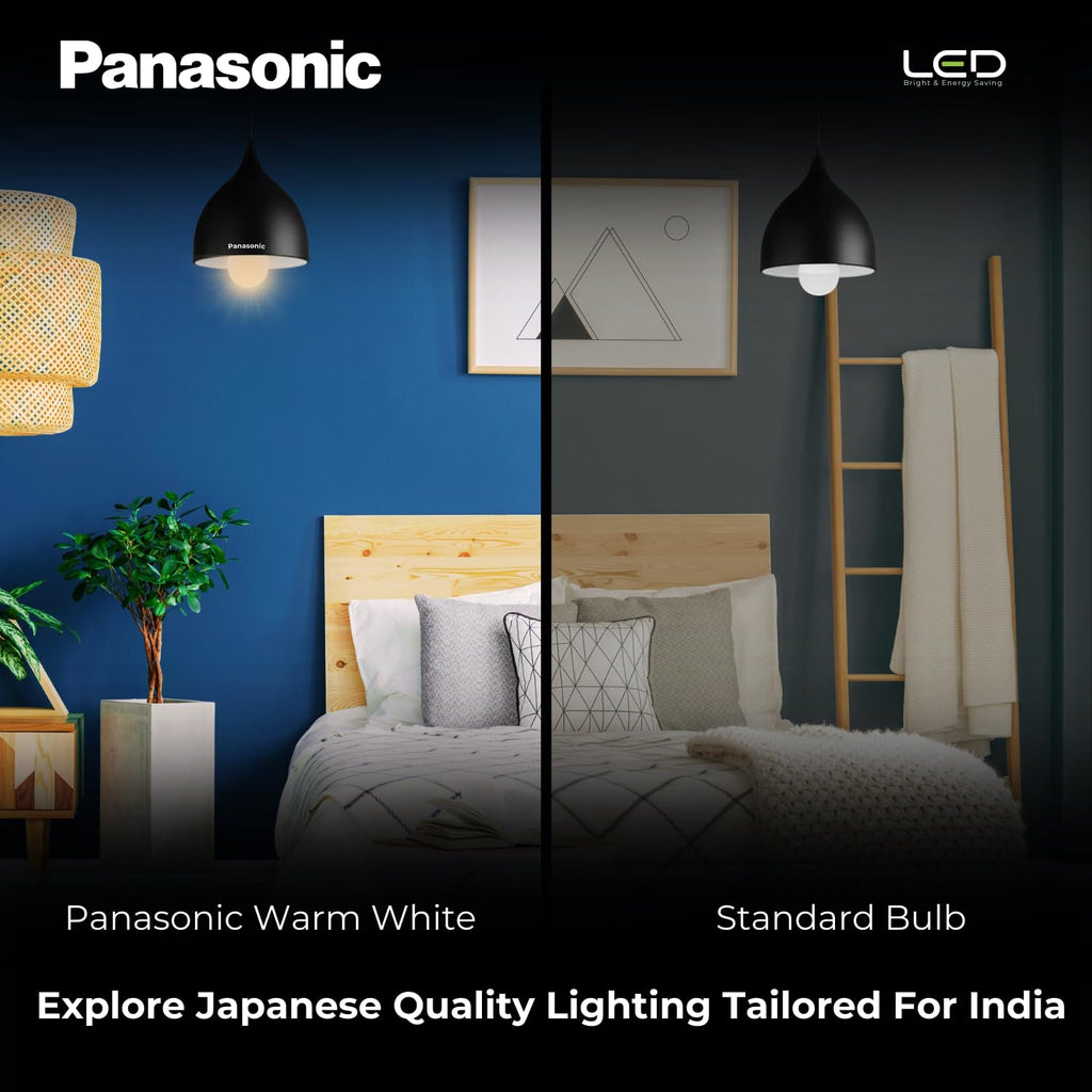 Panasonic Dura Saver 9W Bulb, E27 LED Bulb Base For Home & Office, 1 Year Warranty, Energy Efficiet, 6500K Cool Daylight (Pack of 10)
