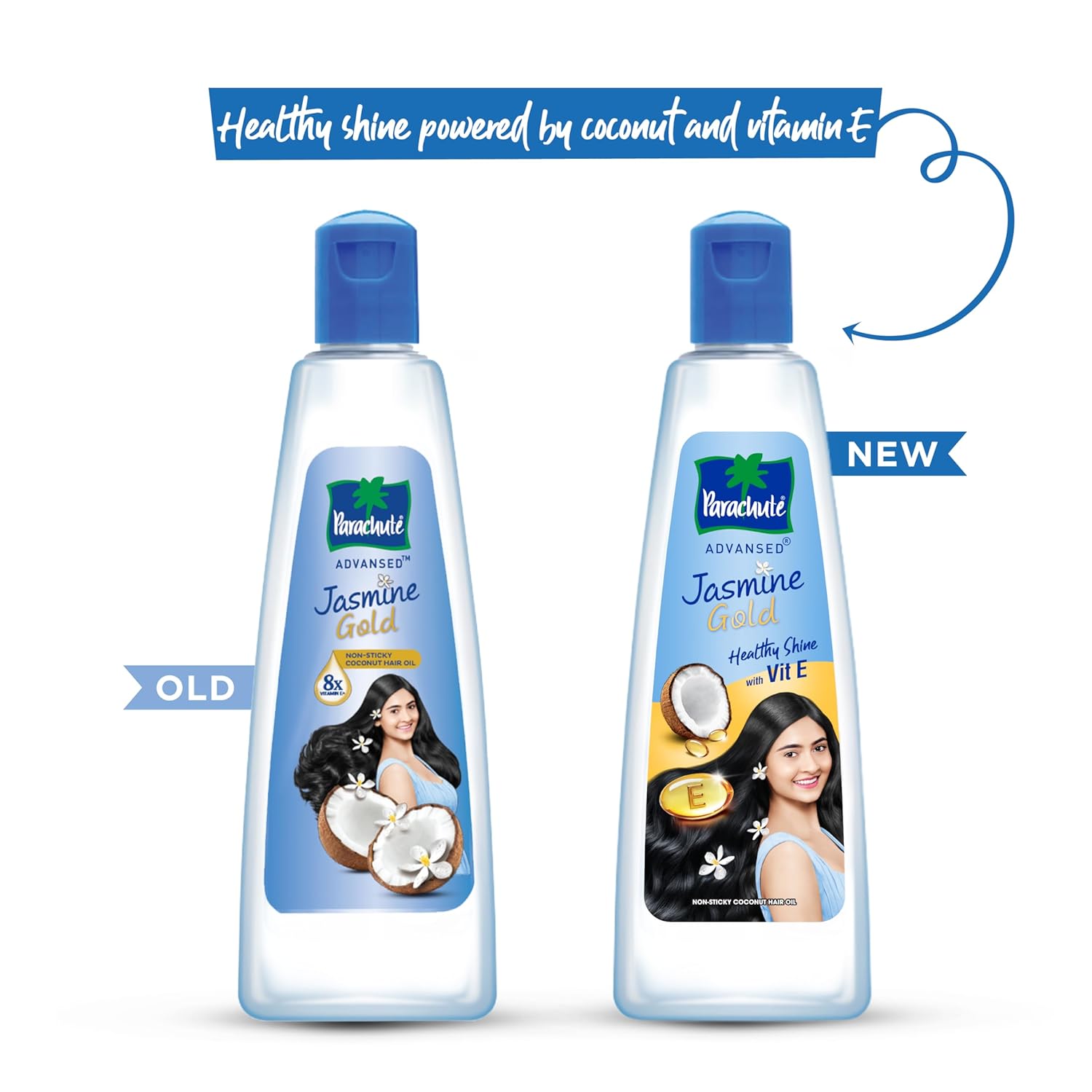Parachute Advansed Jasmine Gold Coconut Hair Oil 300 ml