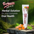 Patanjali Dant Kanti Natural Toothpaste 800G (200G X 4)