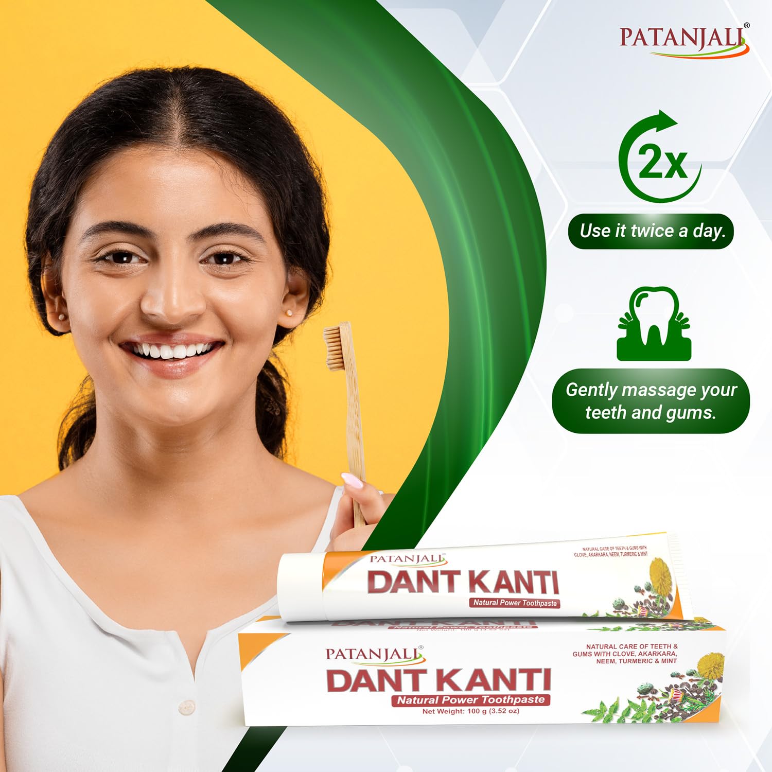 Patanjali Dant Kanti Dental Cavity Protection Cream