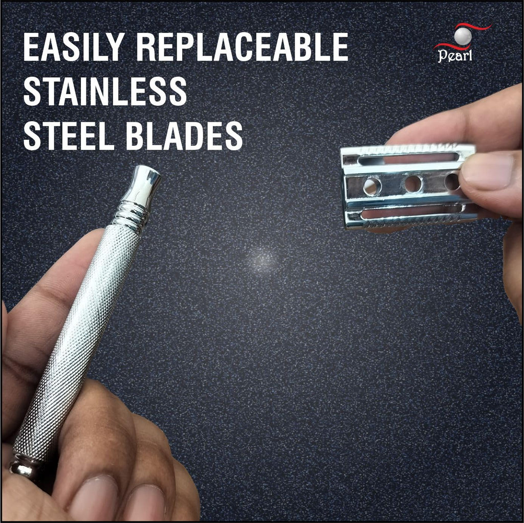 Pearl Shaving Double Edge Safety Razor