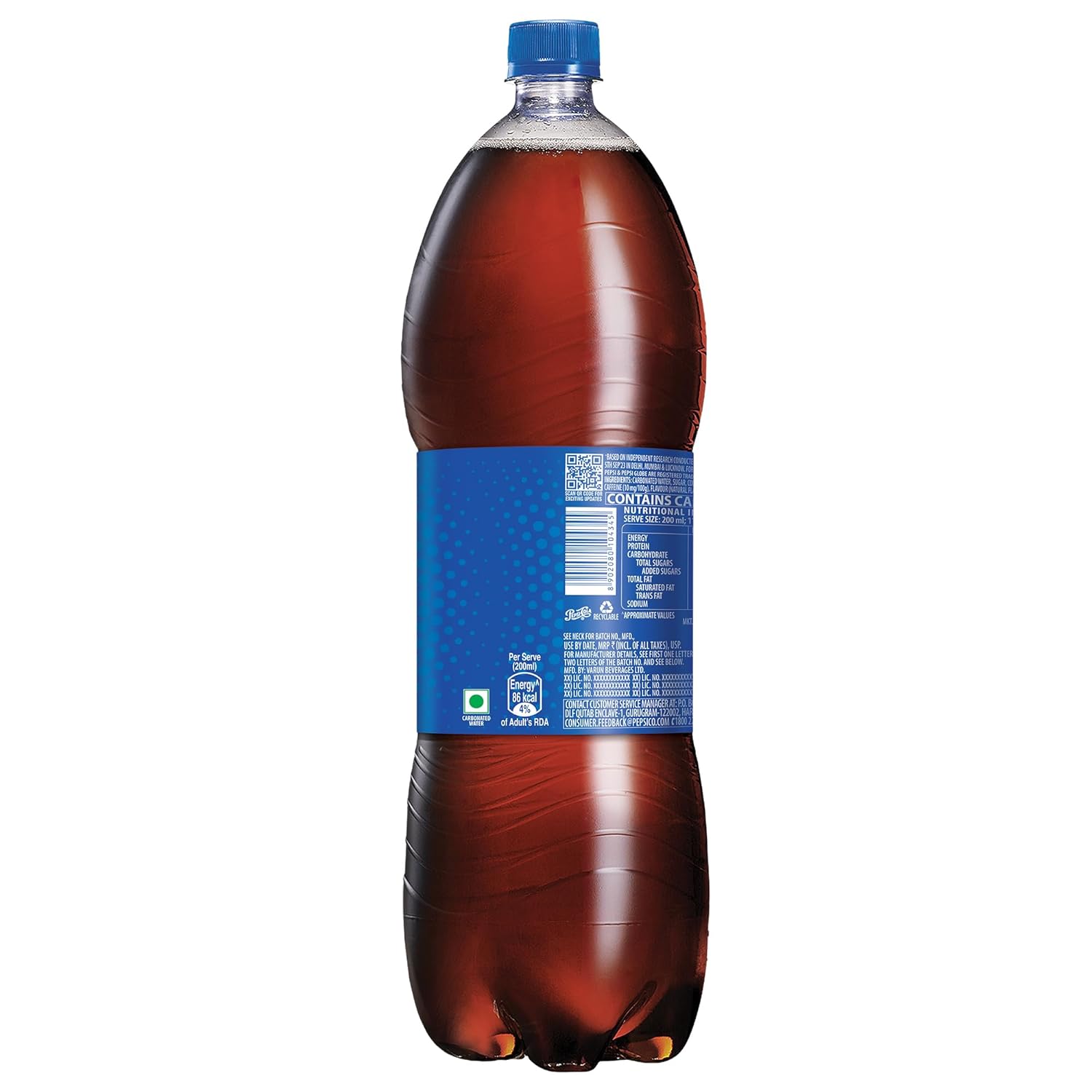 Pepsi Soft Drink - 2.25L, Bottle