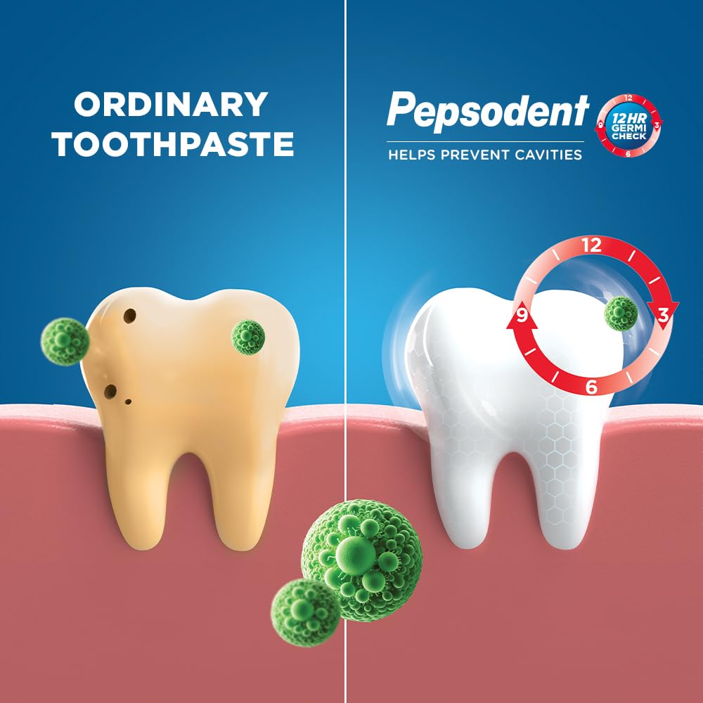 Pepsodent Germicheck Anti cavity Toothpaste 300 gram (150x2)