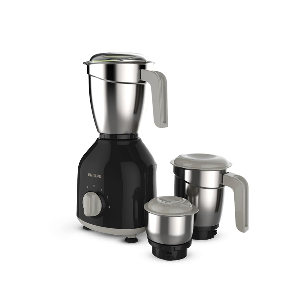 Philips HL7756 Mixer Grinder 750 watt with 3 Stainless Steel Jars