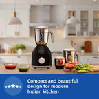 Philips HL7756 Mixer Grinder 750 watt with 3 Stainless Steel Jars