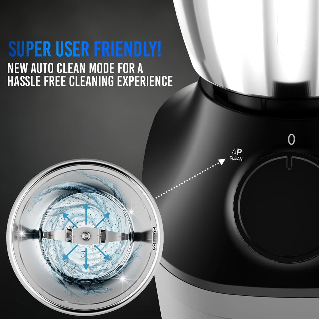 Philips HL7770/00 Mixer Grinder, 800 Watt Powerful motor, 3 Jars,