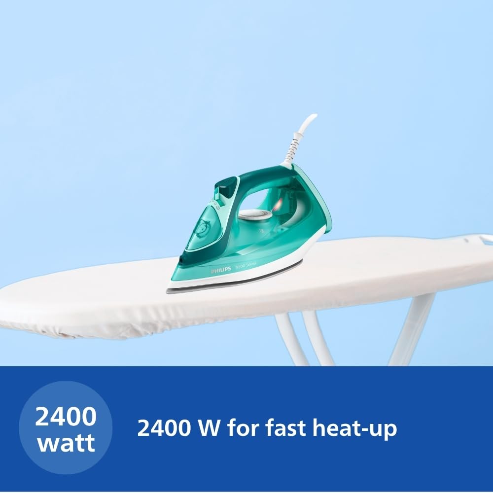 Philips Speed Pro DST3030/70 Steam iron 2400 W Green