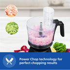 Philips Stainless Steel Mixer Grinder + Food Processor, 3-in-1 750 Watt