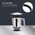 Philips Stainless Steel Viva Collection HL7701/00 Mixer Grinder, 750 Watts, 4 Jars