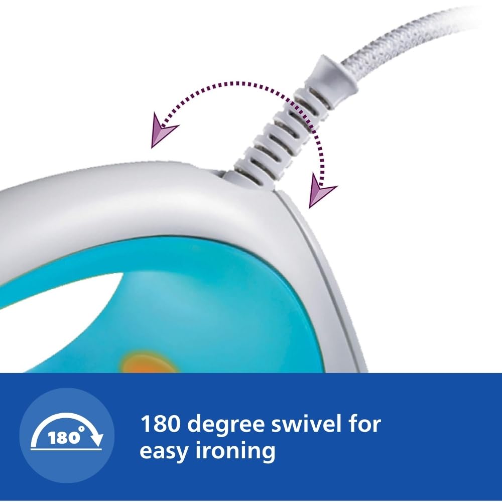 Philips Steam Iron GC1011/01 with 1200 Watts power
