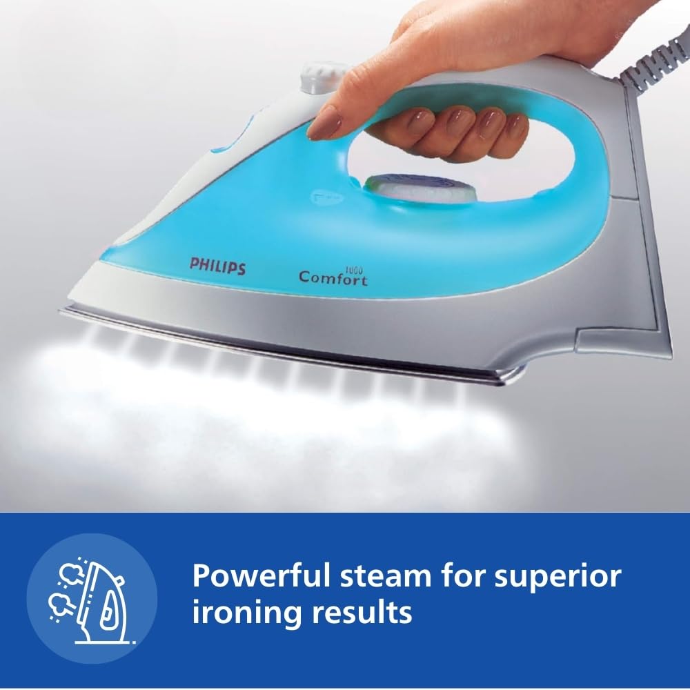 Philips Steam Iron GC1011/01 with 1200 Watts power