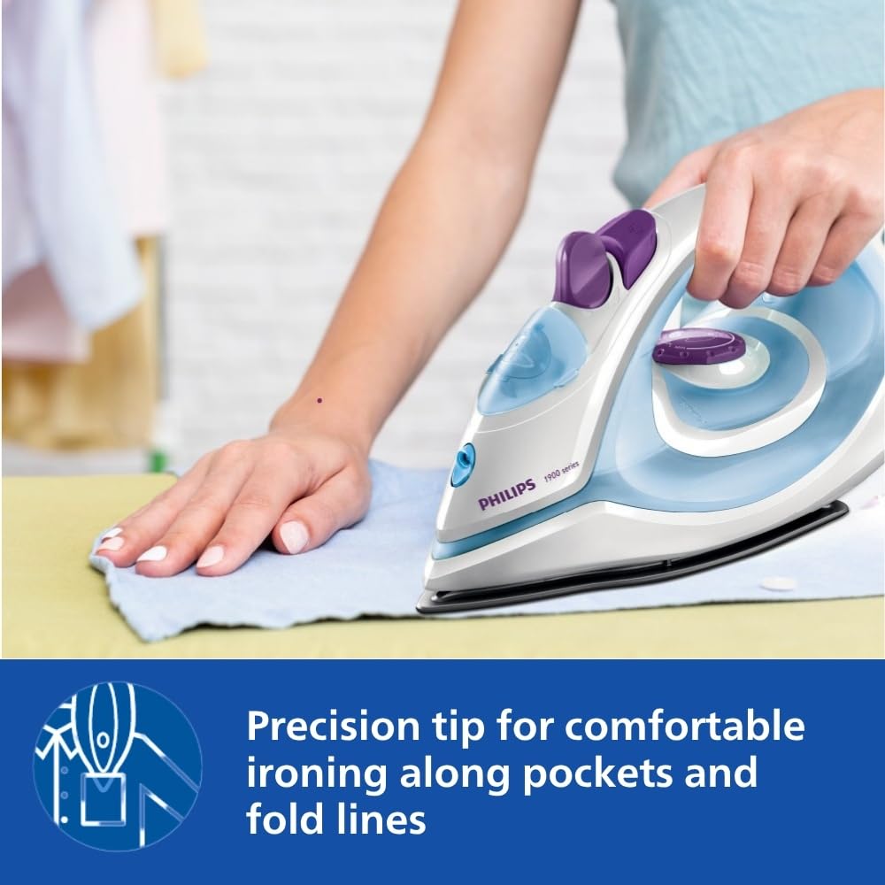 Philips Steam Iron GC1905/21-1300 W Quick heat-up