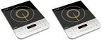 Philips Viva Collection HD4928/01 2100-Watt Induction Cooktop (Black) (Pack of 2)