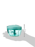 Pigeon Polypropylene Mini Handy and Compact Chopper with 3 Blades for Effortlessly Chopping